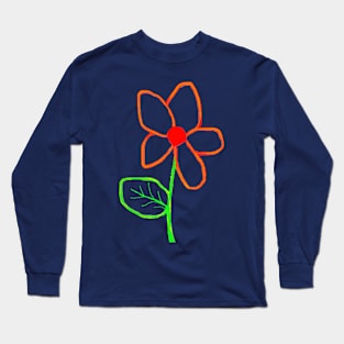 Bright Flower Long Sleeve T-Shirt